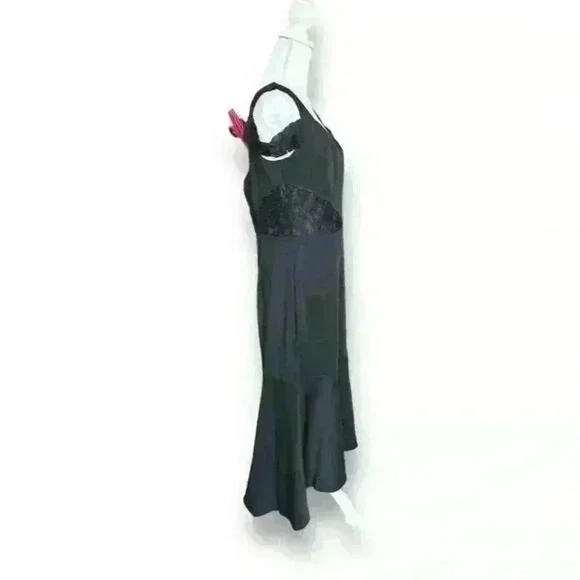 Alexa B Nite Women’s Black Mermaid Style Dress Size 14W NWT - Picture 3 of 6